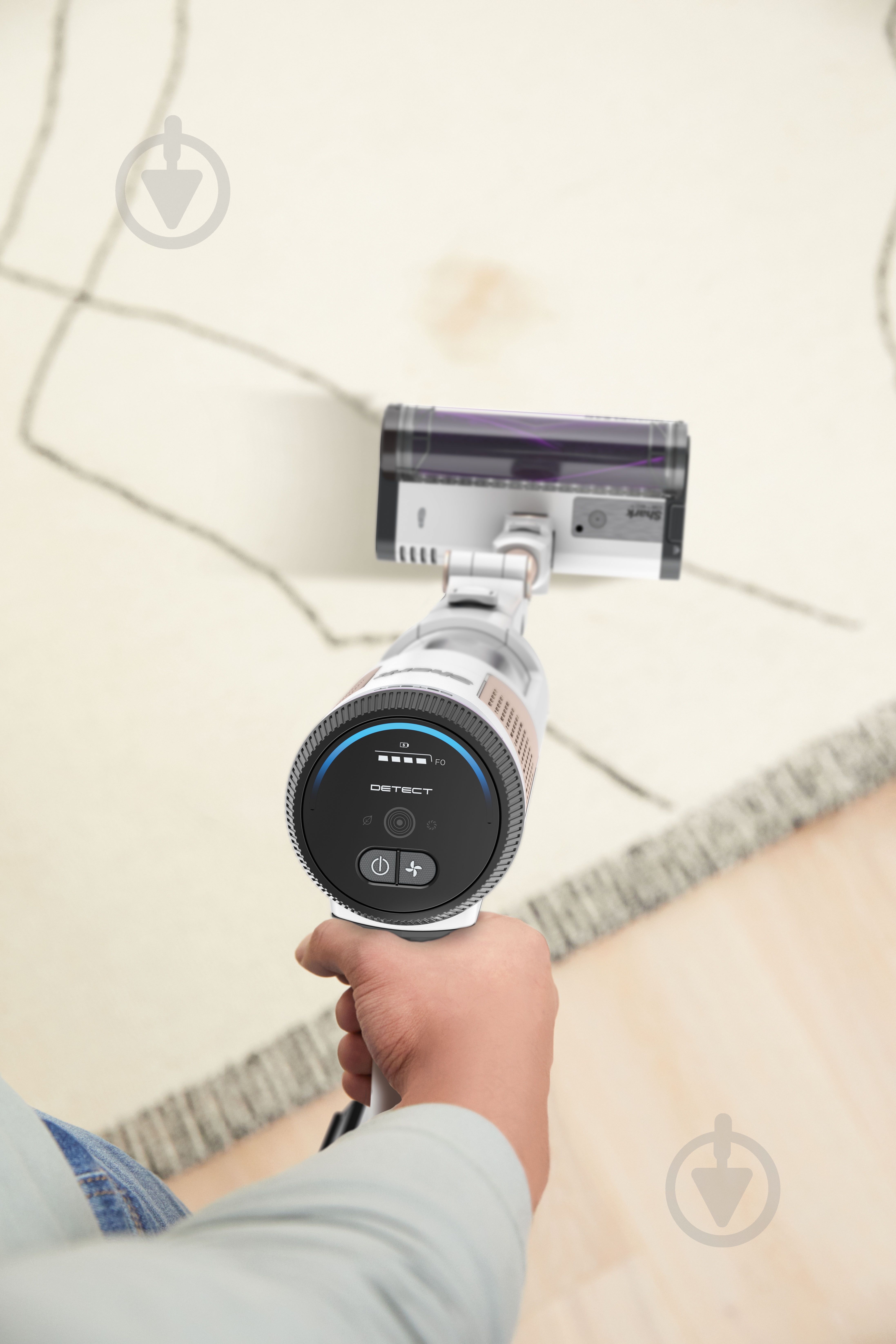 Пилосос акумуляторний Shark with Auto Empty System IW3612EU white - фото 15