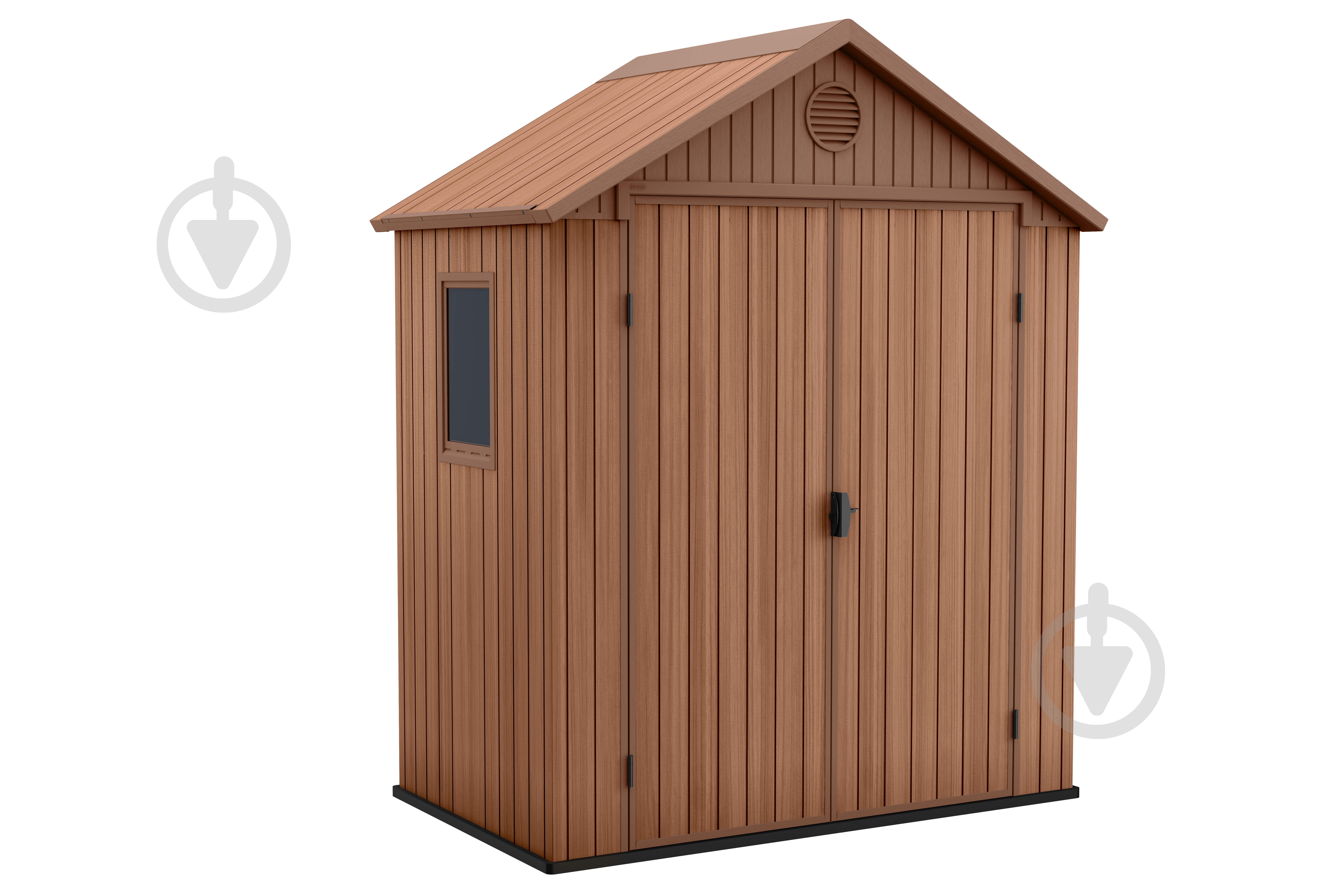 Дом садовый Keter DARWIN 190 х 122 х 221 см коричневый - фото 1 Дом садовый Keter DARWIN 190 х 122 х 221 см коричневый - фото 1