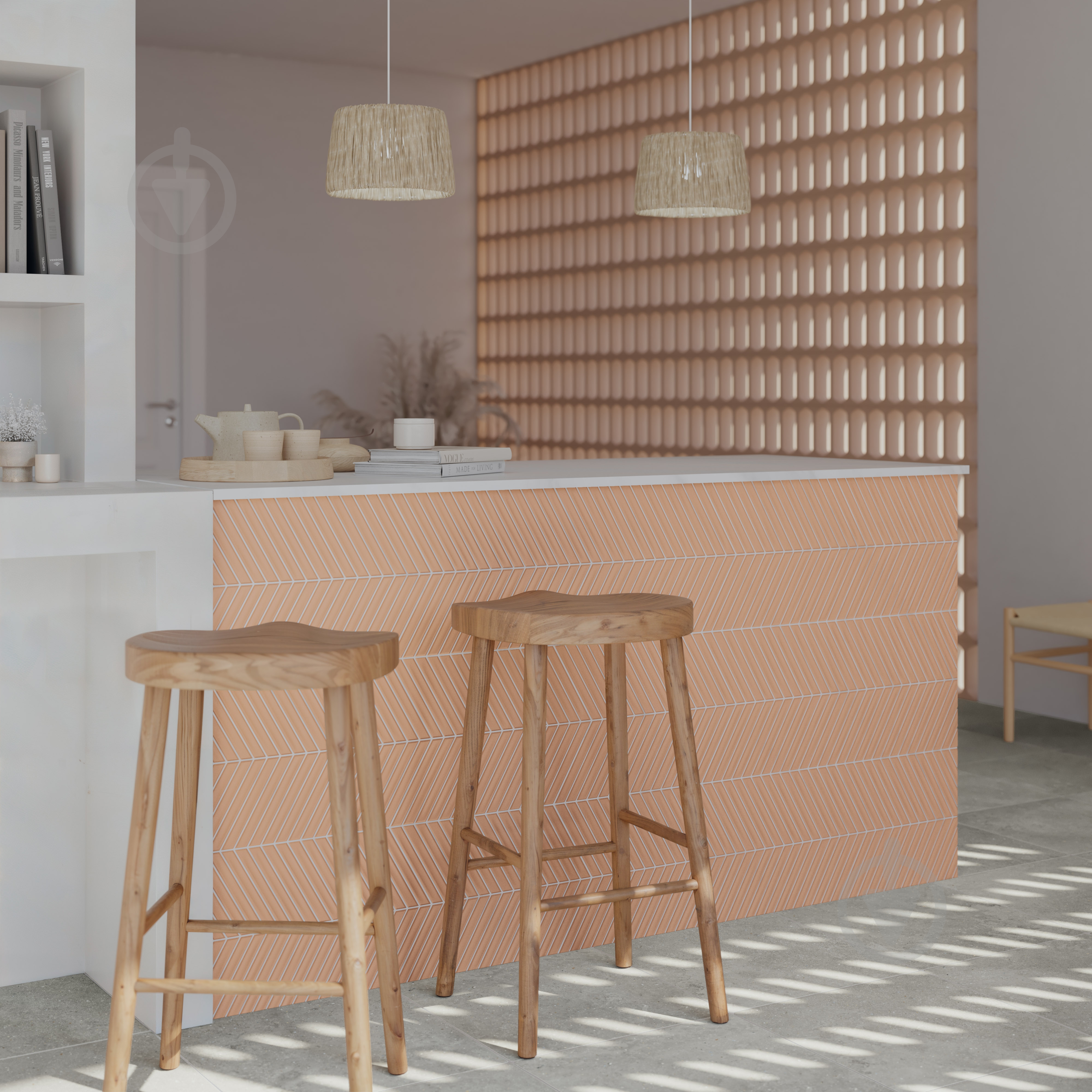 Плитка WOW TILES S.L. Spike bars b earth matt 15x25,9 см - фото 4