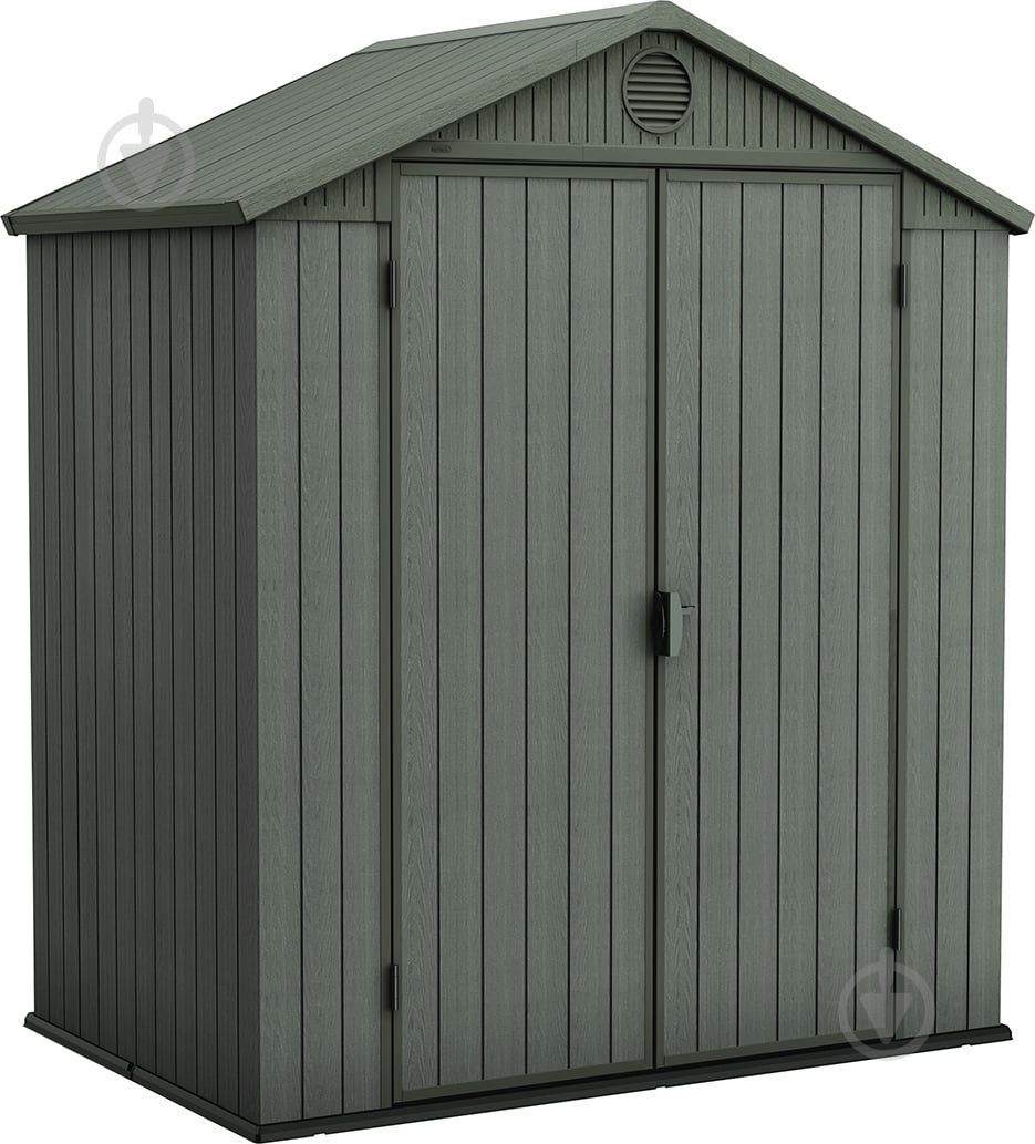 Дом садовый Keter DARWIN 190 х 122 х 221 см зеленый - фото 1 Дом садовый Keter DARWIN 190 х 122 х 221 см зеленый - фото 1