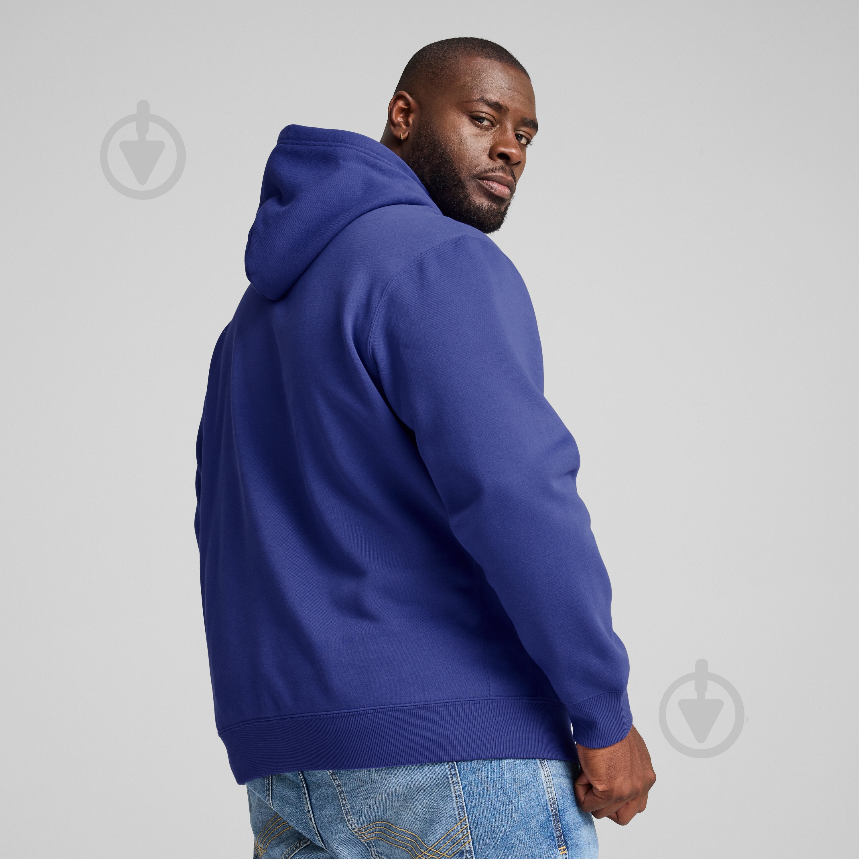 Джемпер Puma CLASSICS SMALL LOGO HOODIE FL 53559627 р.M синий - фото 6