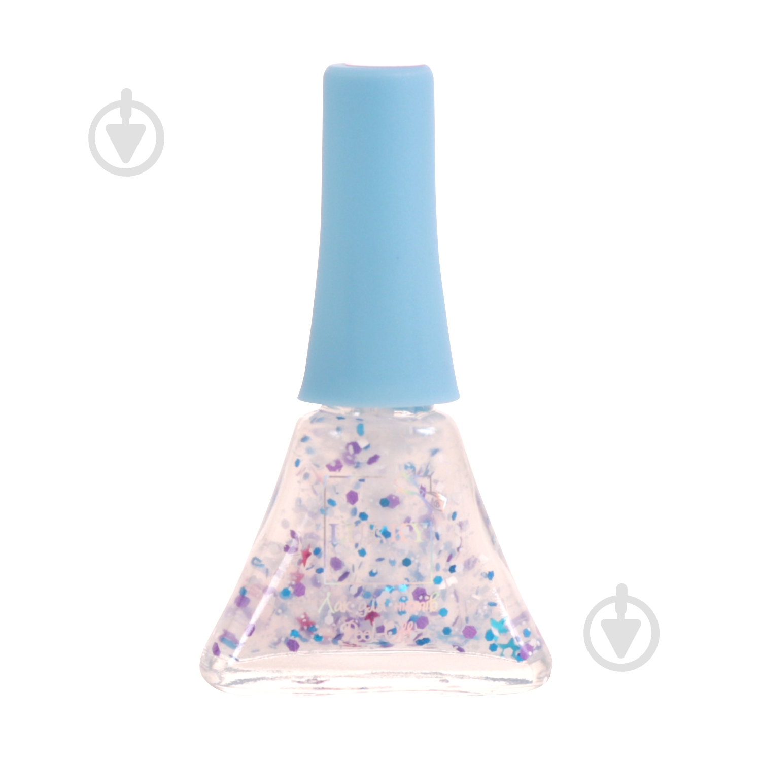 Лак для ногтей Lukky Конфетти-Микс 5,5 мл фиолетово-бело-голубой Т16753 - фото 1