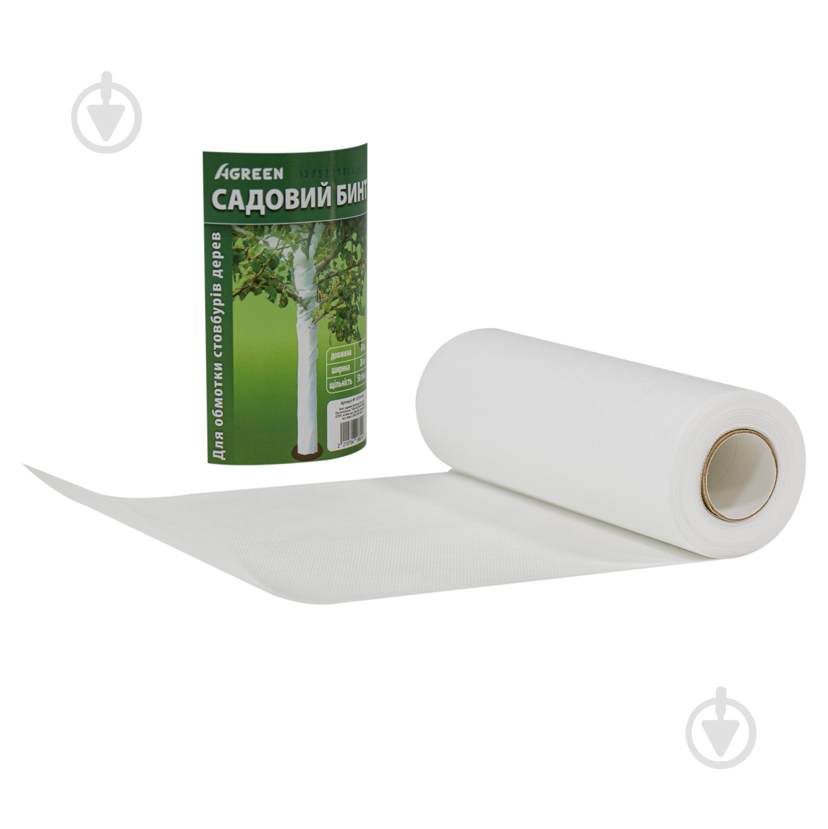 Бинт садовий Agreen для стовбурів дерев 0,2x10 м - фото 2 Бинт садовий Agreen для стовбурів дерев 0,2x10 м - фото 2