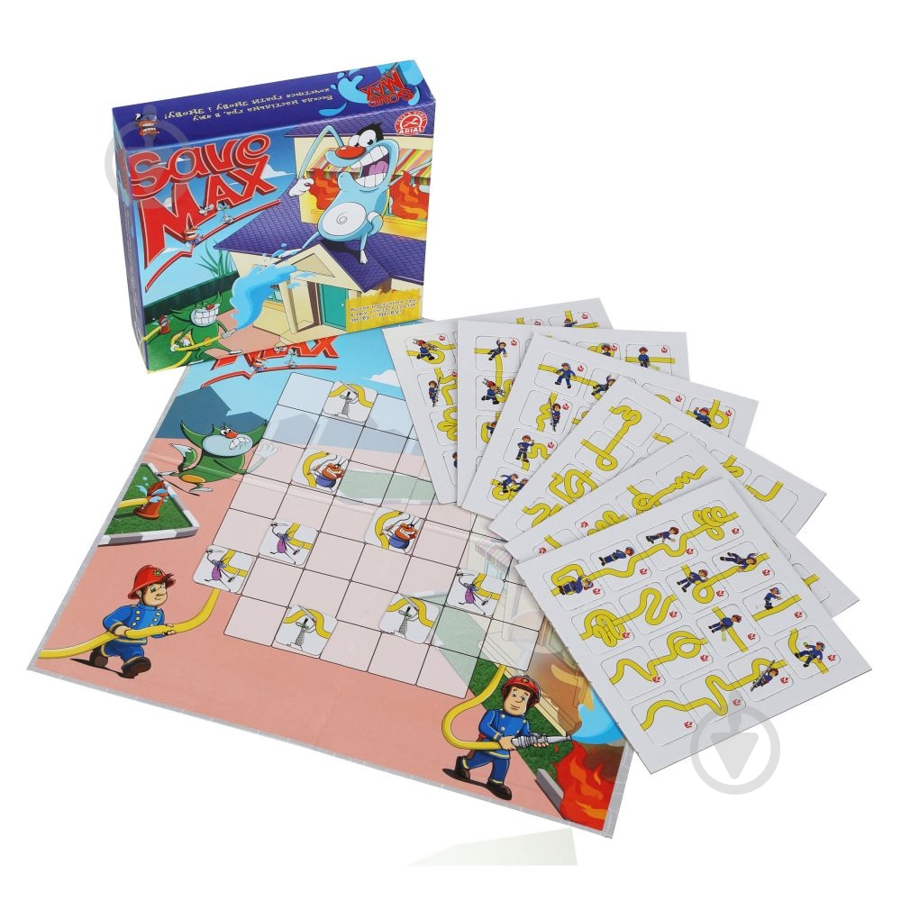 Гра настільна Arial Врятувати Макса.Пожежник - фото 2