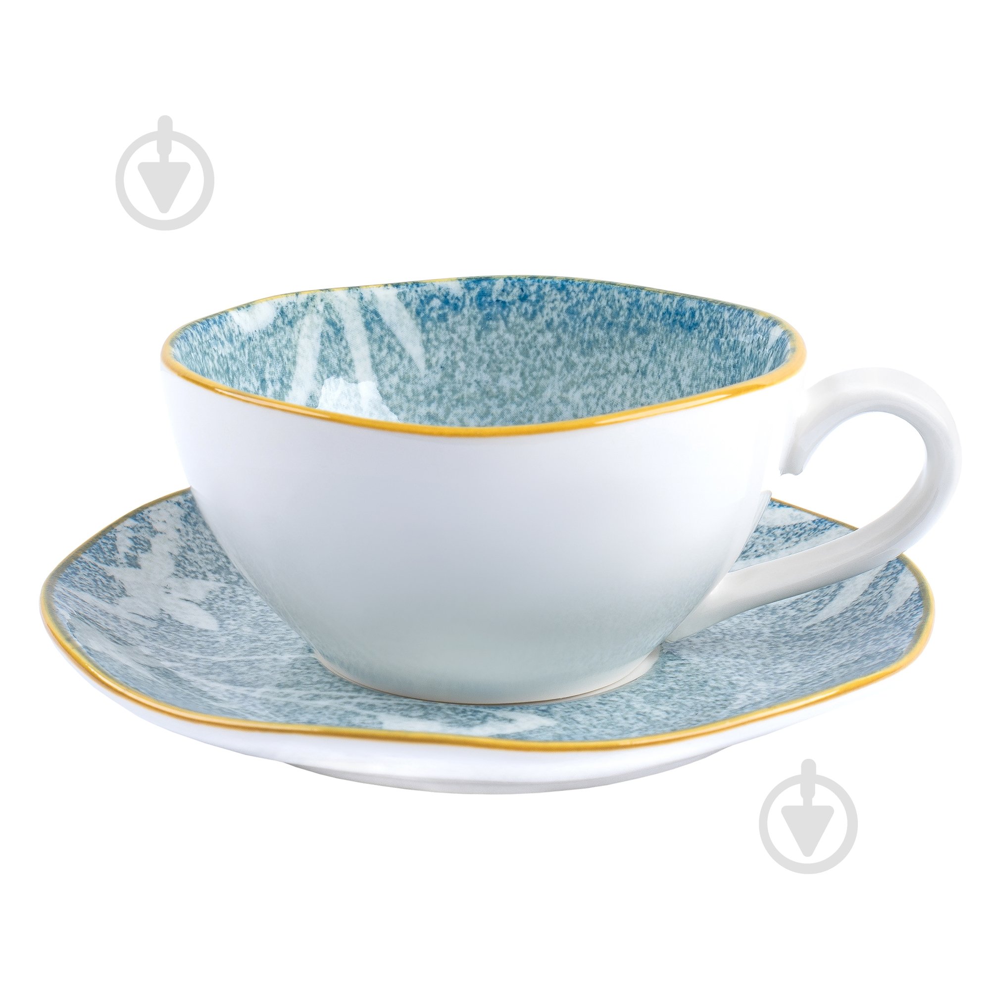 Чашка с блюдцем Krauff Sand 220 мл - фото 1 Чашка с блюдцем Krauff Sand 220 мл - фото 1