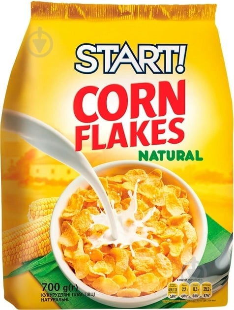 Пластівці START кукурудзяні натуральні м/у 700 г - фото 1