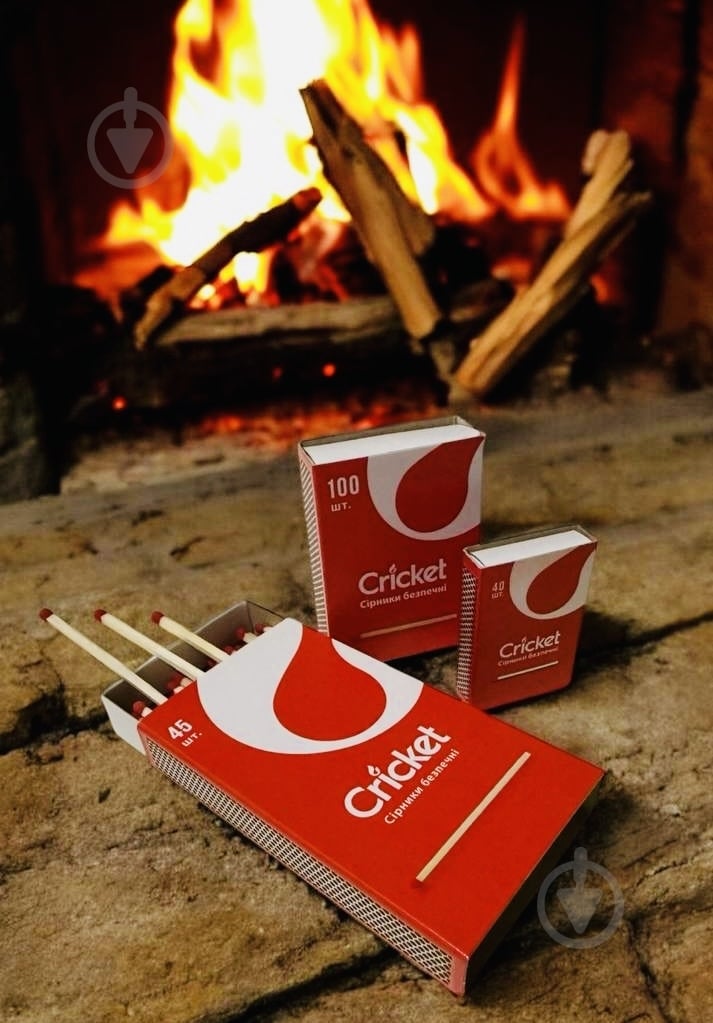 Сірники Cricket 45 шт. - фото 5