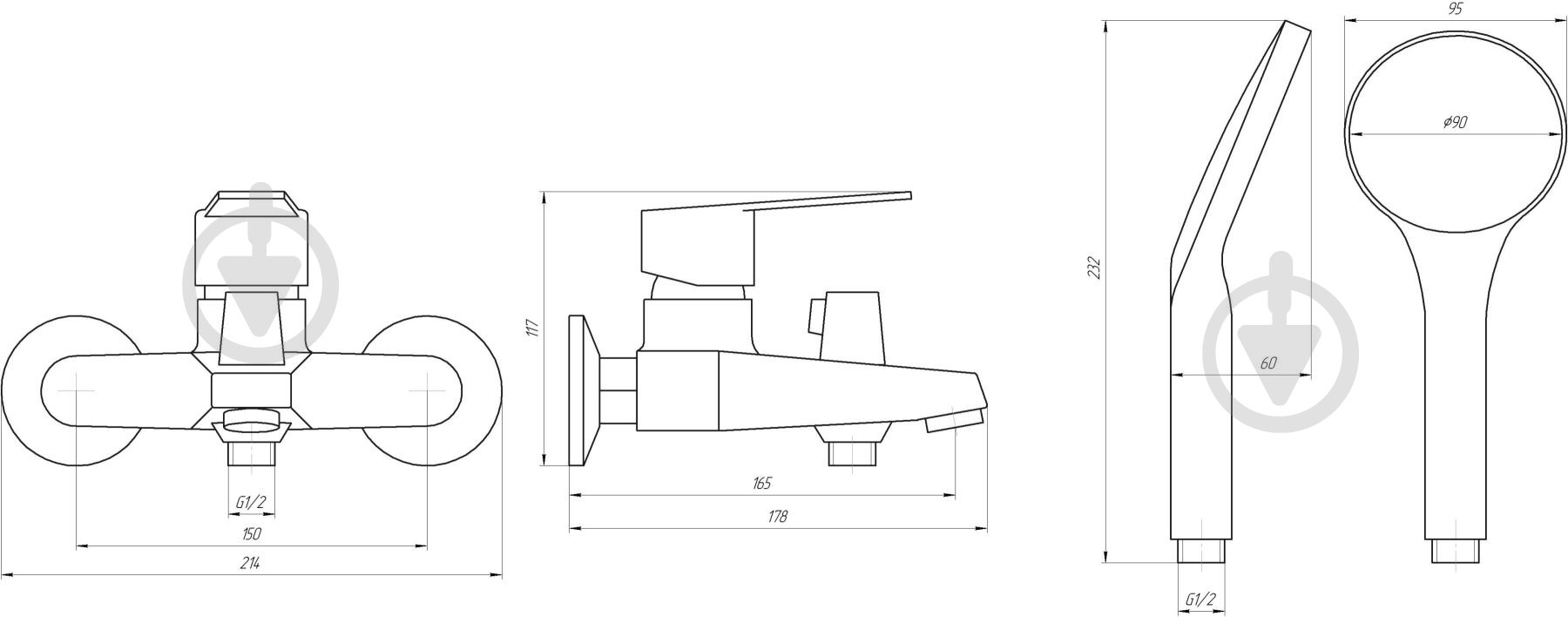 Змішувач для ванни DOMINO DOMINO BLITZ DBC-102NE - фото 5 Змішувач для ванни DOMINO DOMINO BLITZ DBC-102NE - фото 5