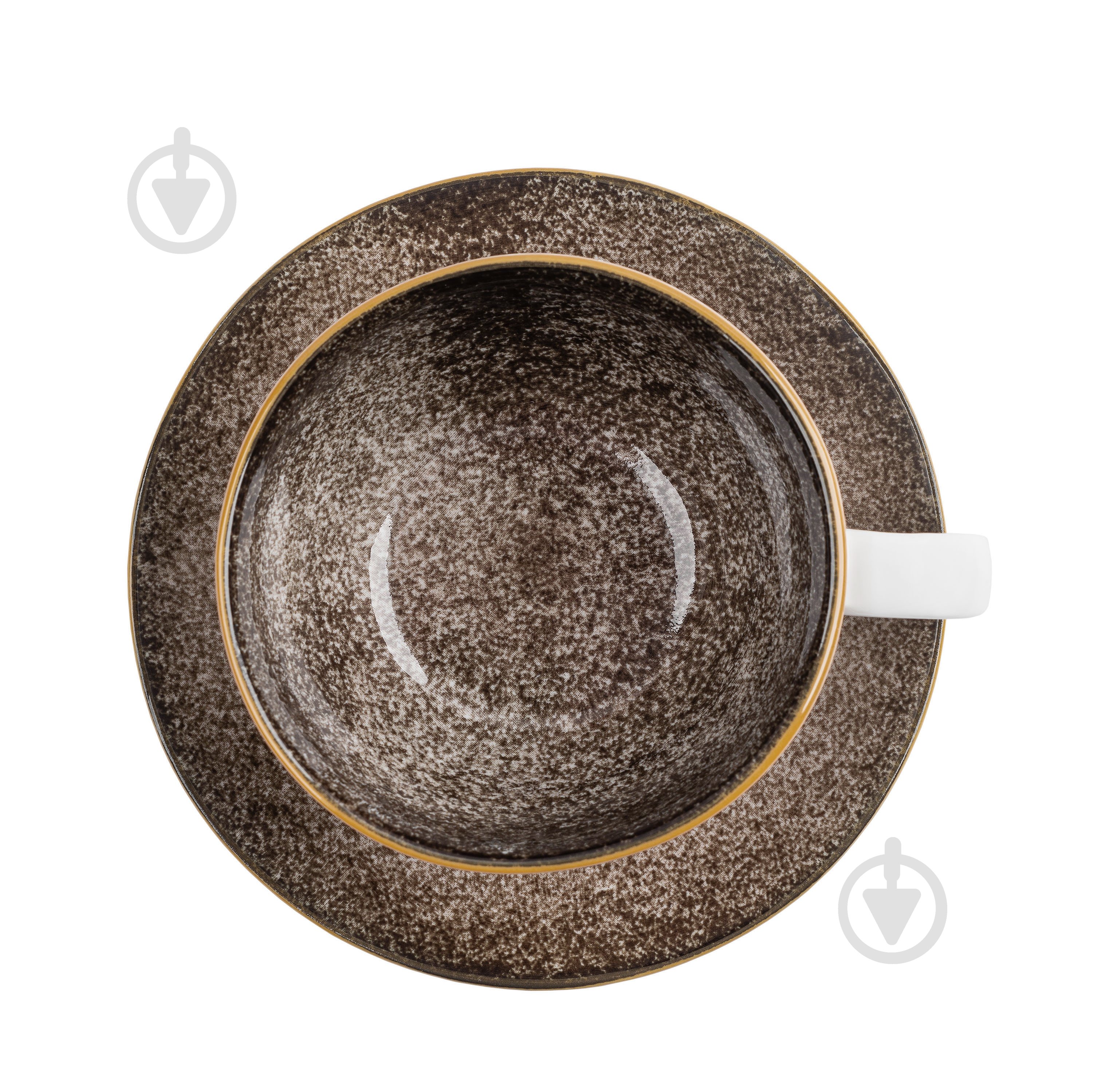 Чашка с блюдцем Krauff Grey Ferns 220 мл - фото 8 Чашка с блюдцем Krauff Grey Ferns 220 мл - фото 8