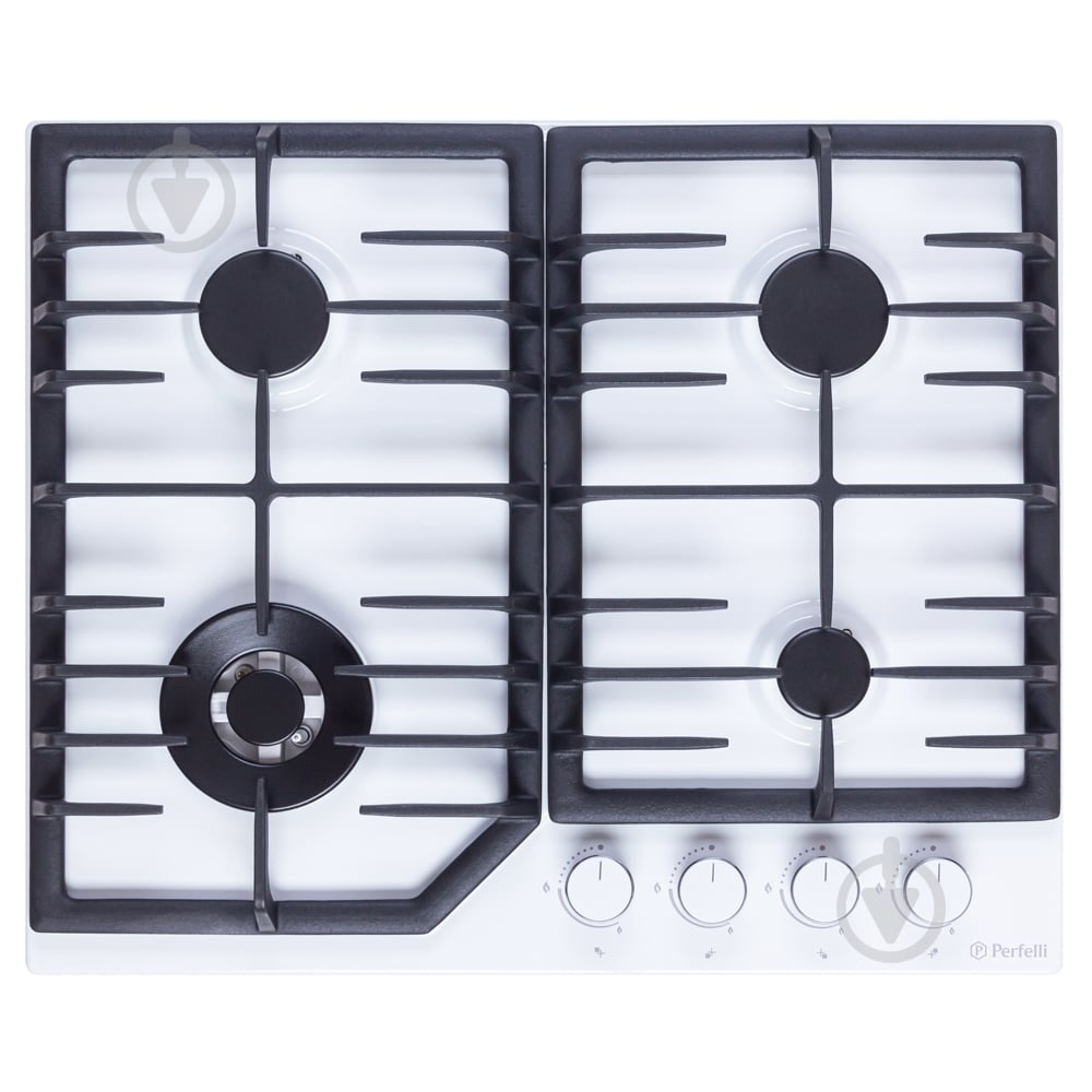 Варочная поверхность газовая Perfelli HGM 61694 WH - фото 1