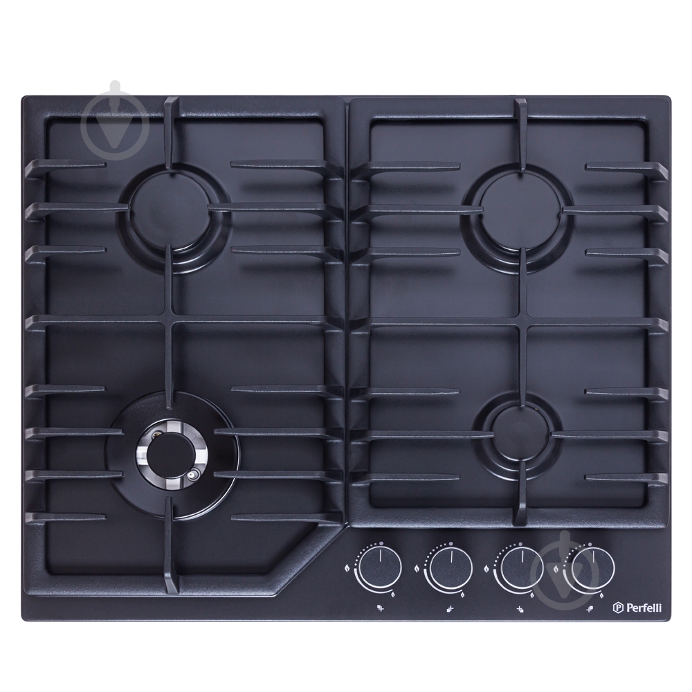 Варильна поверхня газова Perfelli HGM 61694 BL - фото 1