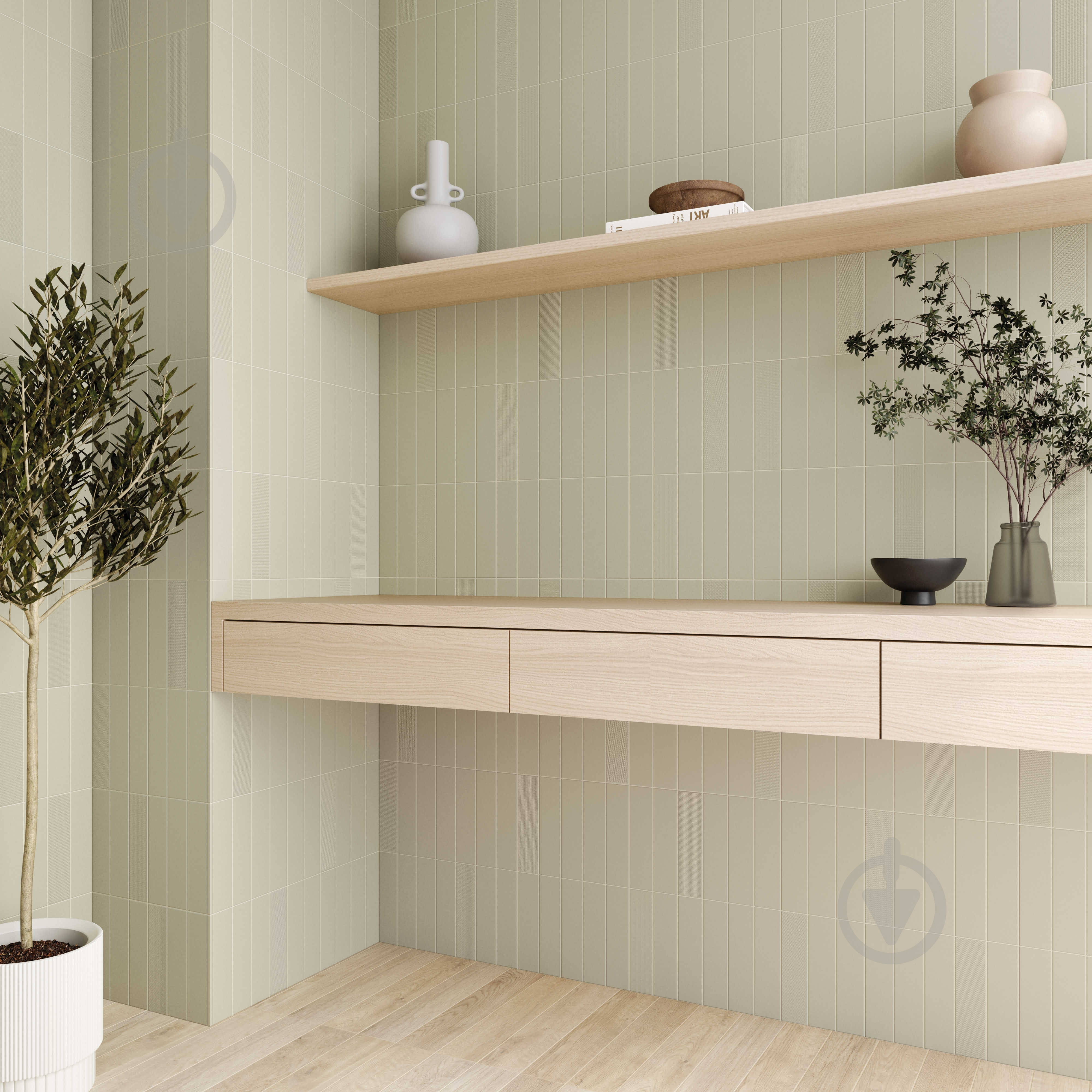 Плитка WOW TILES S.L. Texiture Pattern Mix Sage 6.2x25 см - фото 2