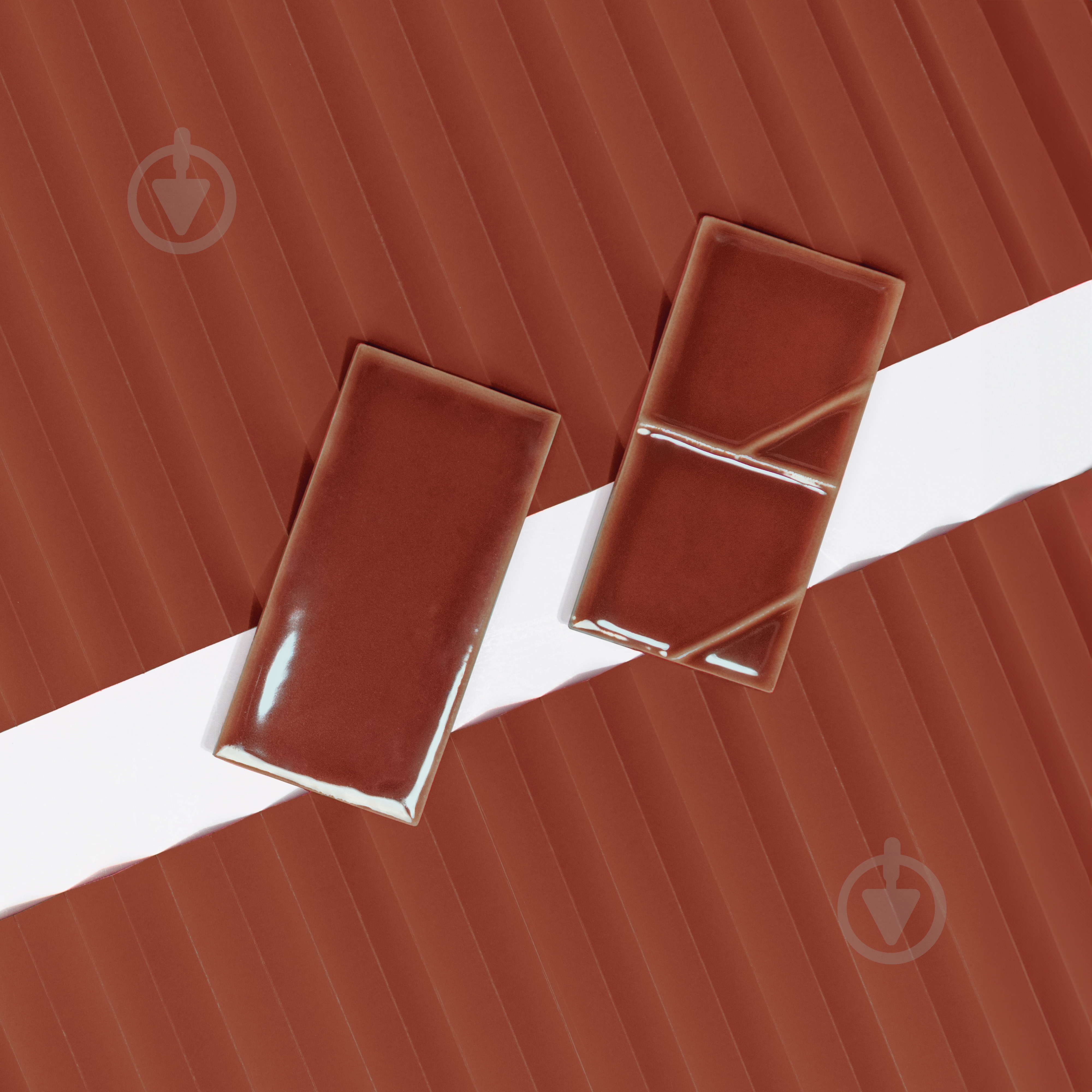 Плитка WOW TILES S.L. Origami bordo 6.2 смx12.5 см - фото 9