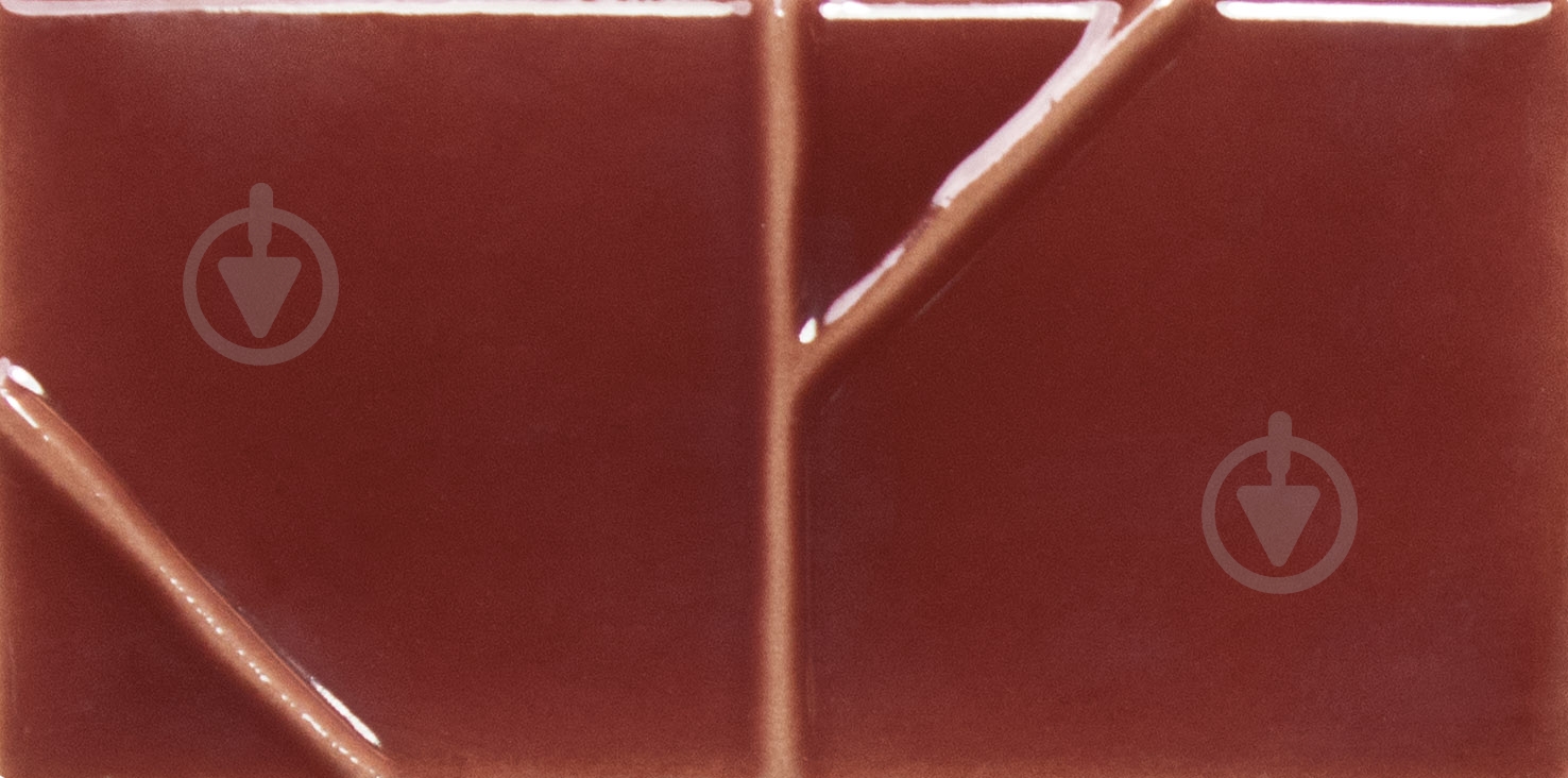 Плитка WOW TILES S.L. Origami bordo 6.2 смx12.5 см - фото 5