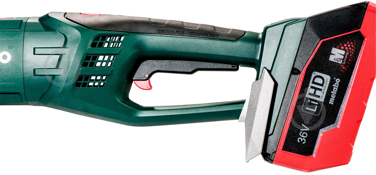 Болгарка (кутова шліфмашина) Metabo WPB 36 LTX BL 230 QUICK акумуляторна 613102810 36В 4x8.0 Ah LI-HD - фото 6 Болгарка (кутова шліфмашина) Metabo WPB 36 LTX BL 230 QUICK акумуляторна 613102810 36В 4x8.0 Ah LI-HD - фото 6