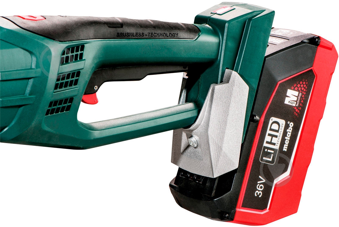 Болгарка (кутова шліфмашина) Metabo WPB 36 LTX BL 230 QUICK акумуляторна 613102810 36В 4x8.0 Ah LI-HD - фото 7 Болгарка (кутова шліфмашина) Metabo WPB 36 LTX BL 230 QUICK акумуляторна 613102810 36В 4x8.0 Ah LI-HD - фото 7