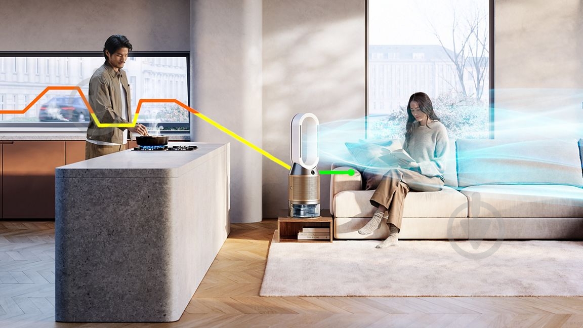 Зволожувач-очищувач повітря Dyson PH2 De-NOx PH05 - фото 10 Зволожувач-очищувач повітря Dyson PH2 De-NOx PH05 - фото 10