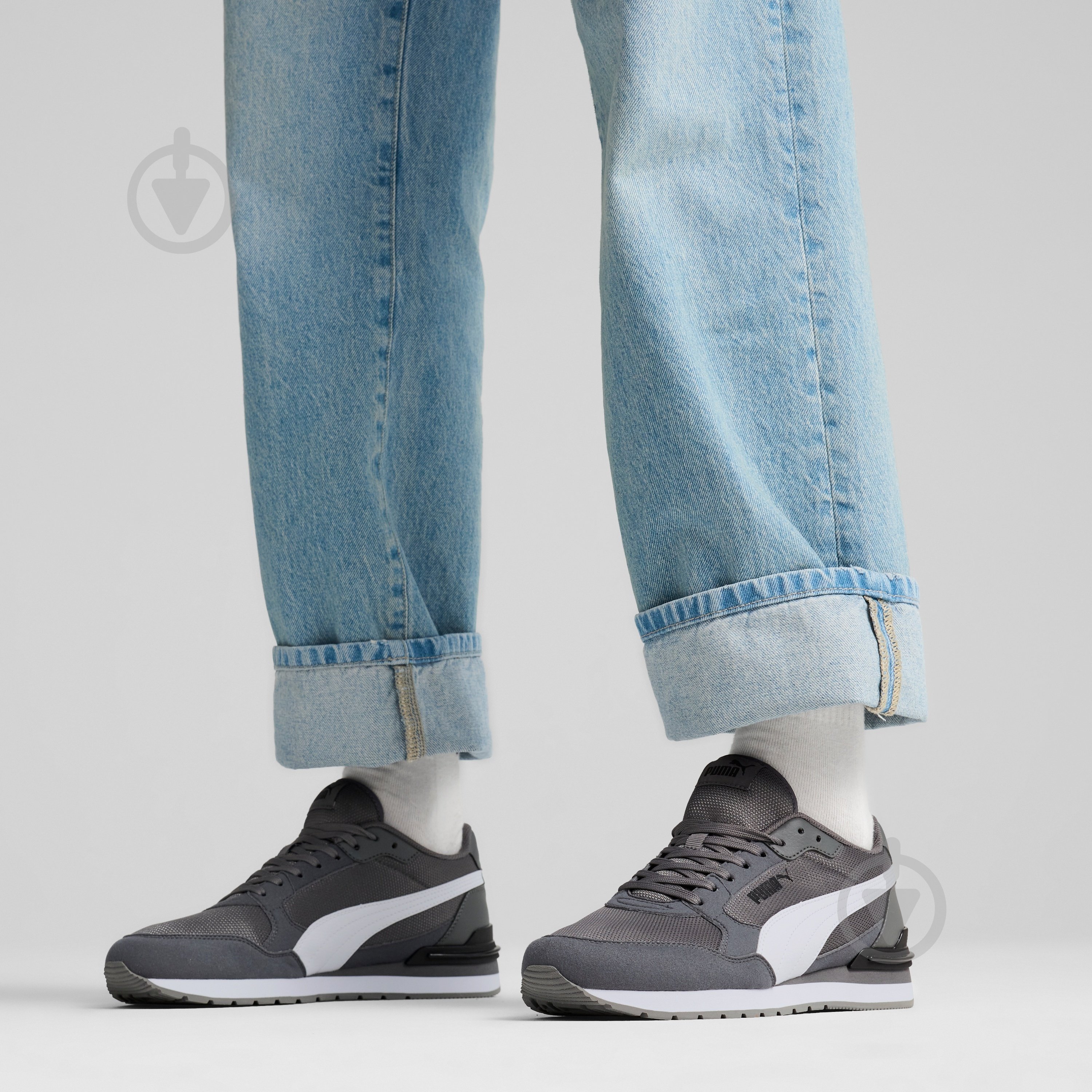 Кроссовки мужские Puma ST Runner v4 Mesh 39966603 р.40,5 серые - фото 7