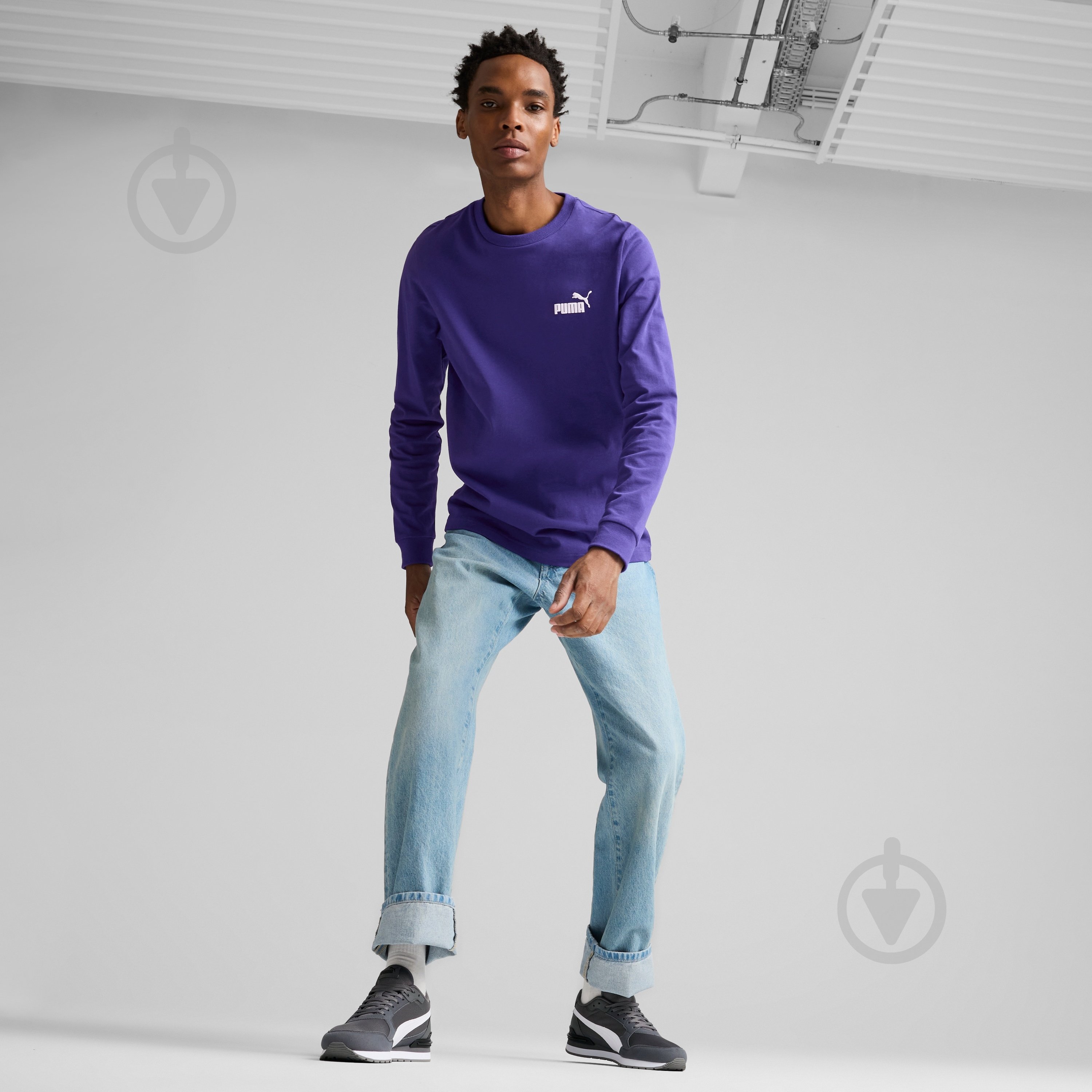 Кроссовки мужские Puma ST Runner v4 Mesh 39966603 р.40,5 серые - фото 8