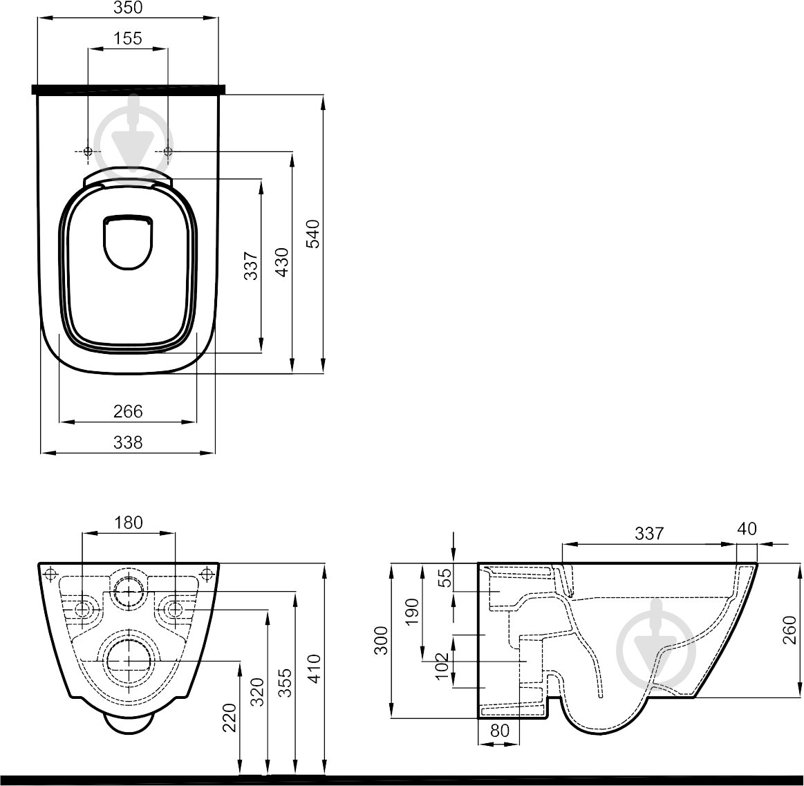 Унитаз подвесной Kolo L33120000 - фото 5 Унитаз подвесной Kolo L33120000 - фото 5