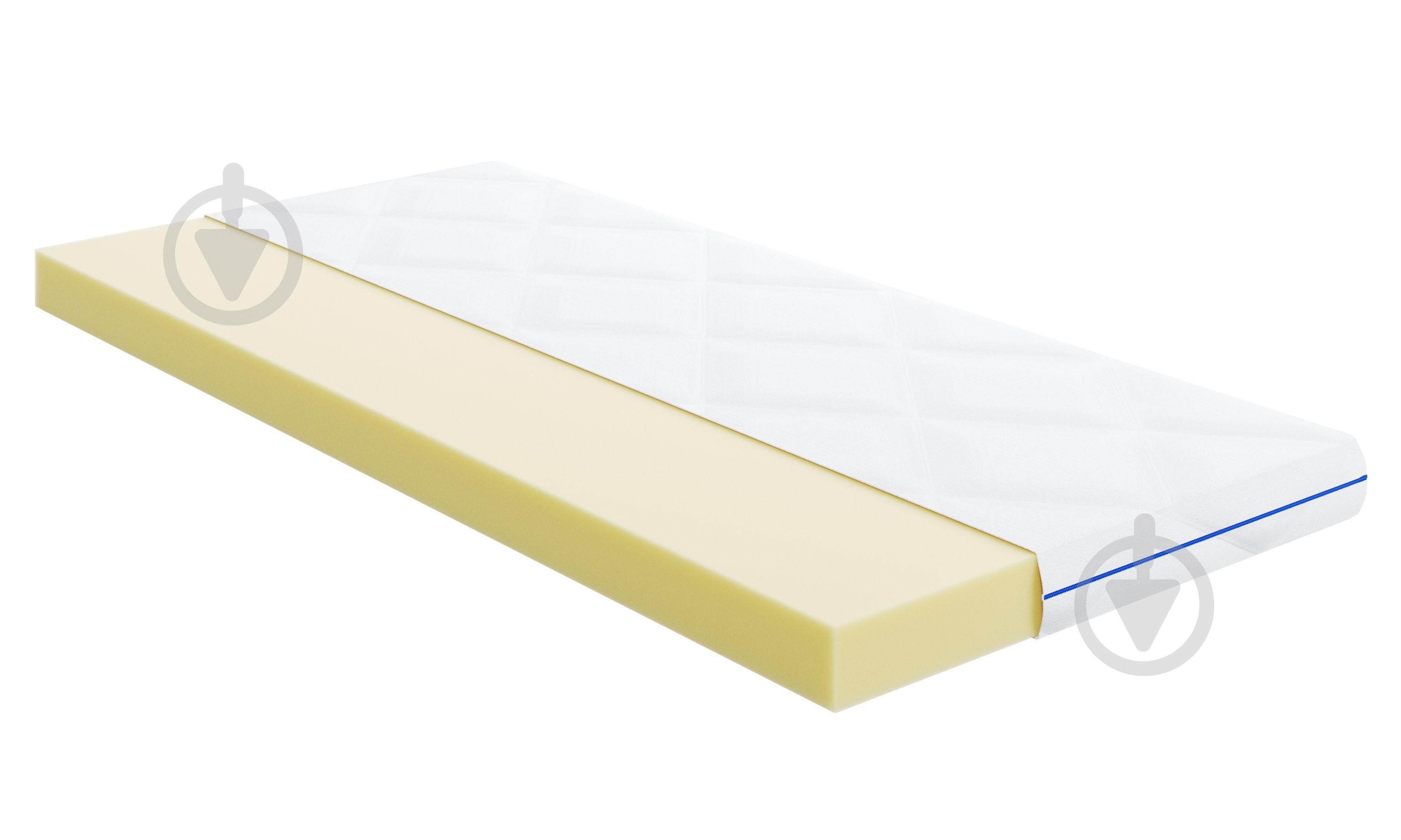 Матрац ортопедичний Largo Super Slim Highfoam 120x190 см - фото 1