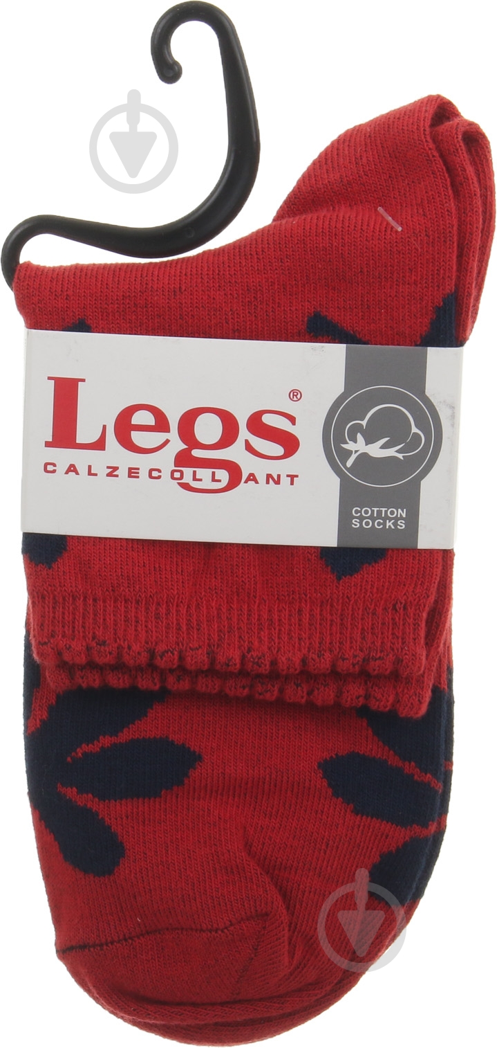 Носки Legs 18 р.one size красный - фото 1