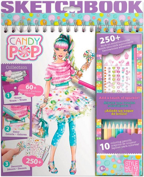 Альбом для творчості Wooky Style Me Up Candy Pop - фото 1