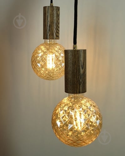 Підвіс Iterna Namsos темний ясен 1xE27 коричневий LW030 - фото 5 Підвіс Iterna Namsos темний ясен 1xE27 коричневий LW030 - фото 5