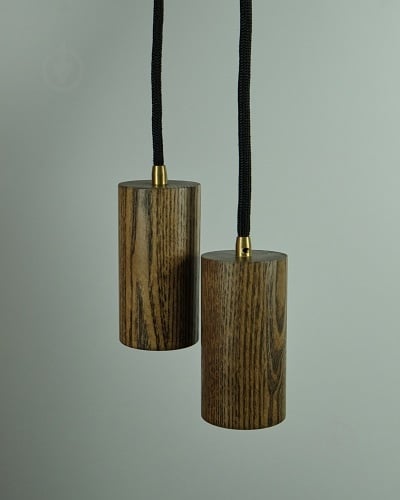 Підвіс Iterna Namsos темний ясен 1xE27 коричневий LW030 - фото 6 Підвіс Iterna Namsos темний ясен 1xE27 коричневий LW030 - фото 6