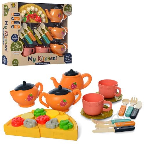 Ігровий набір посуду Runmao Toys Чайний сервіз RM8203-6 - фото 1 Ігровий набір посуду Runmao Toys Чайний сервіз RM8203-6 - фото 1