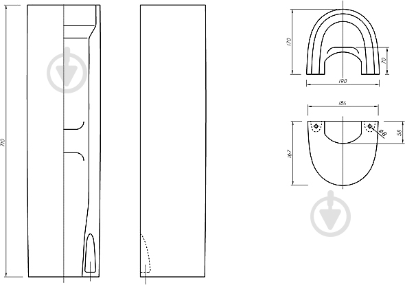 Пьедестал Kolo Nova Pro (M37000000) - фото 3