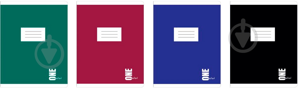 Зошит шкільний 12 аркушів у лінію One color в асортименті InterDRUK - фото 1 Зошит шкільний 12 аркушів у лінію One color в асортименті InterDRUK - фото 1