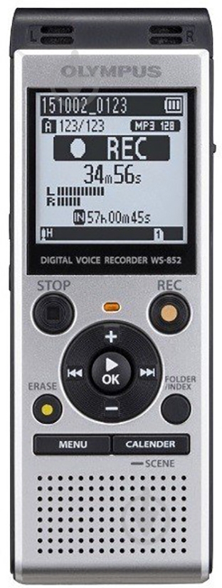 Диктофон OLYMPUS WS-852+TP-8 - фото 1 Диктофон OLYMPUS WS-852+TP-8 - фото 1