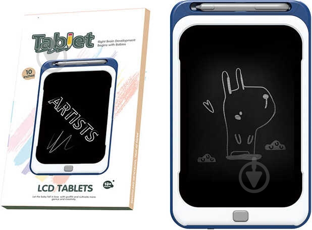 Планшет для рисования LCD Simple синий OTE0643174/blue - фото 1 Планшет для рисования LCD Simple синий OTE0643174/blue - фото 1
