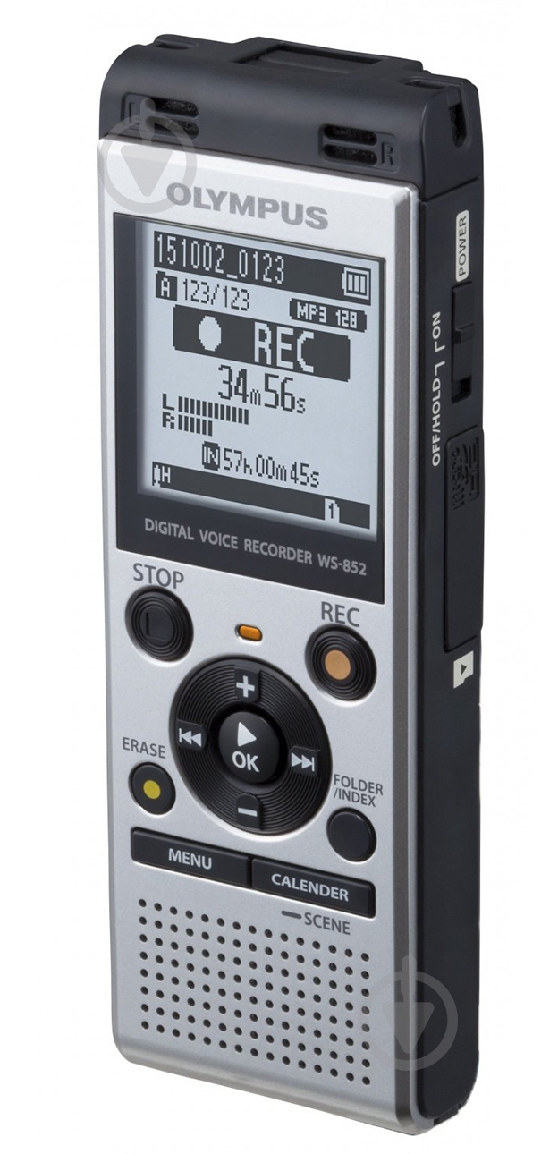 Диктофон OLYMPUS WS-852 Silver (4GB) - фото 1 Диктофон OLYMPUS WS-852 Silver (4GB) - фото 1