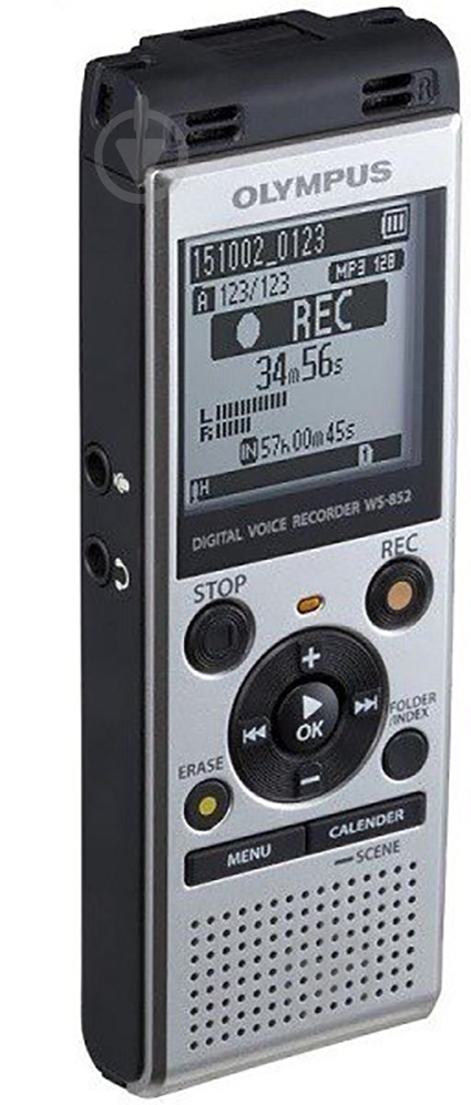 Диктофон OLYMPUS WS-852 Silver (4GB) - фото 4 Диктофон OLYMPUS WS-852 Silver (4GB) - фото 4