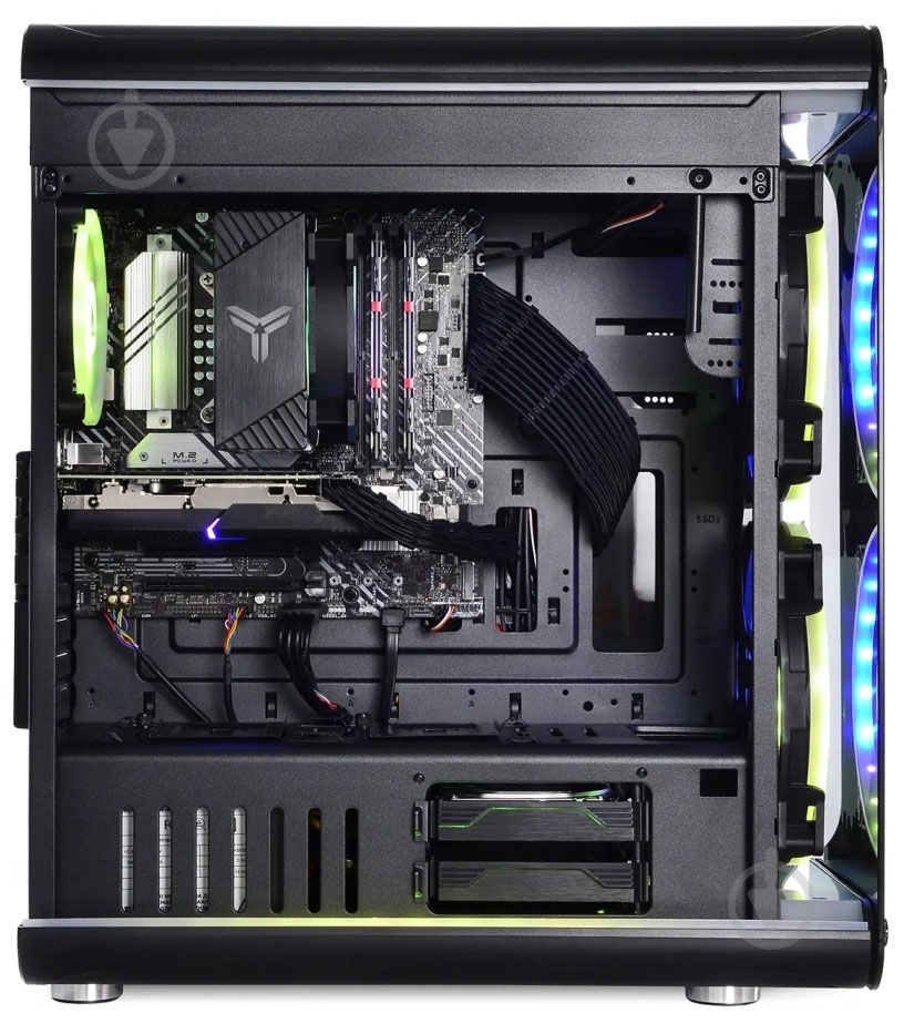 Компьютер Artline Overlord NEON (NEONv86) black - фото 8