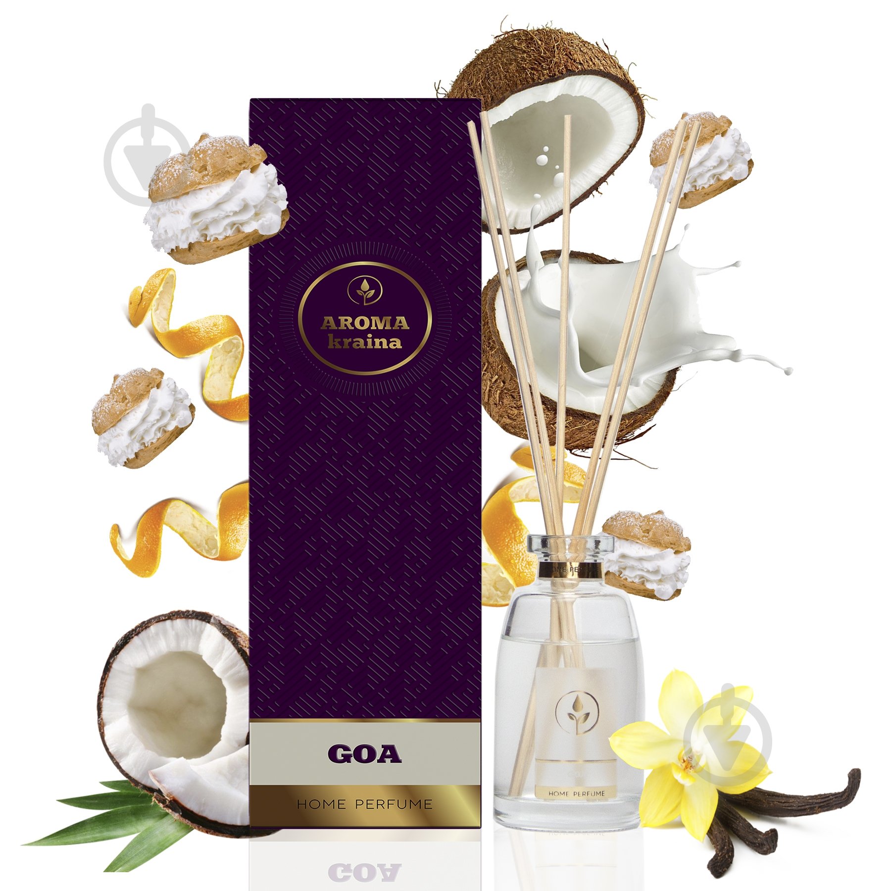 Аромадиффузор Aroma kraina GOA 100 мл - фото 2 Аромадиффузор Aroma kraina GOA 100 мл - фото 2