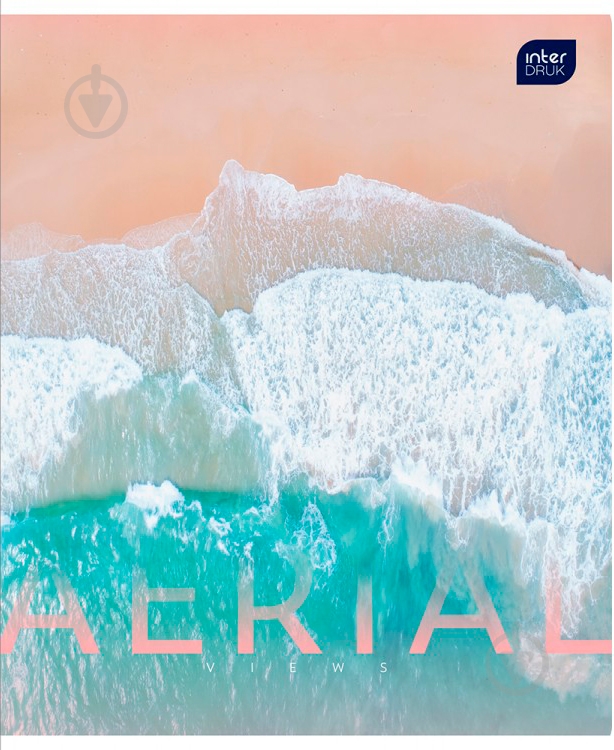 Тетрадь школьная 96 листов в клетку Aerial View в ассортименте InterDRUK - фото 3