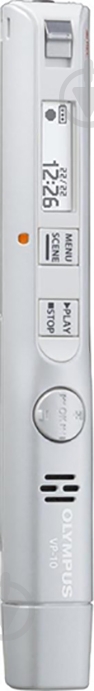 Диктофон OLYMPUS VP-10 (4GB) White - фото 2 Диктофон OLYMPUS VP-10 (4GB) White - фото 2