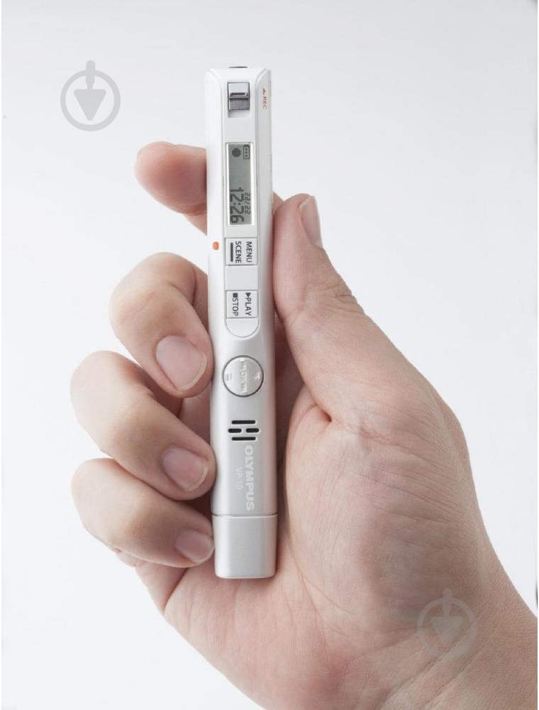 Диктофон OLYMPUS VP-10 (4GB) White - фото 3 Диктофон OLYMPUS VP-10 (4GB) White - фото 3