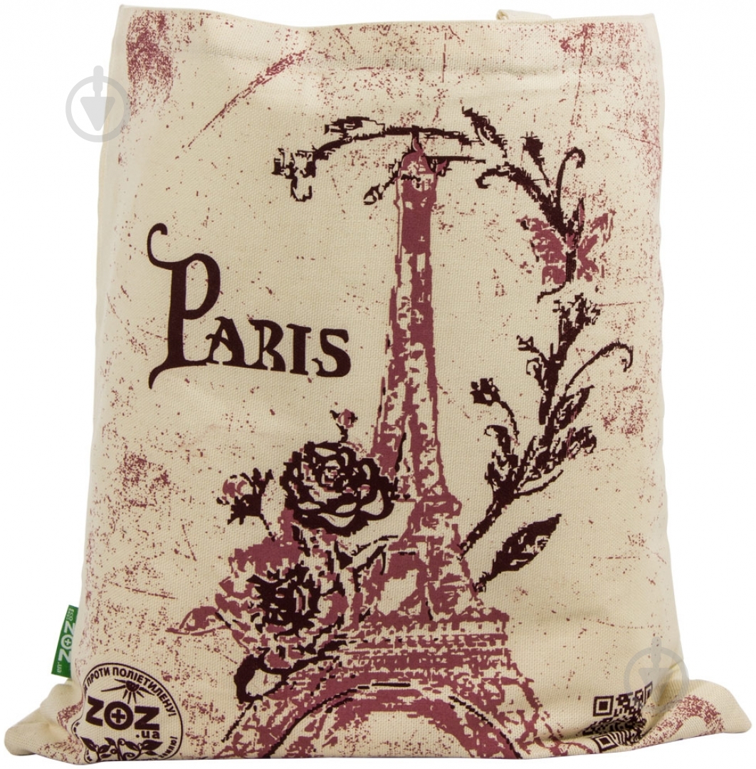 Экосумка Париж 40х43 см - фото 2