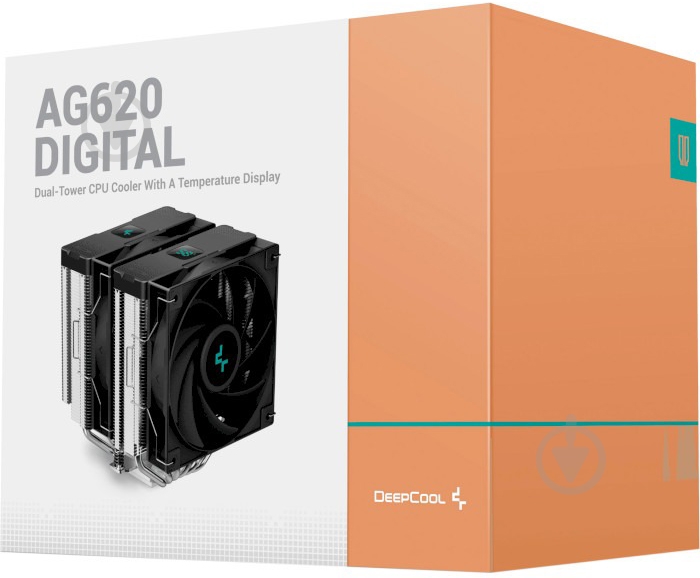 Процессорный кулер Deepcool AG620 Digital (R-AG620-BKNDMN-G-1) Black - фото 10