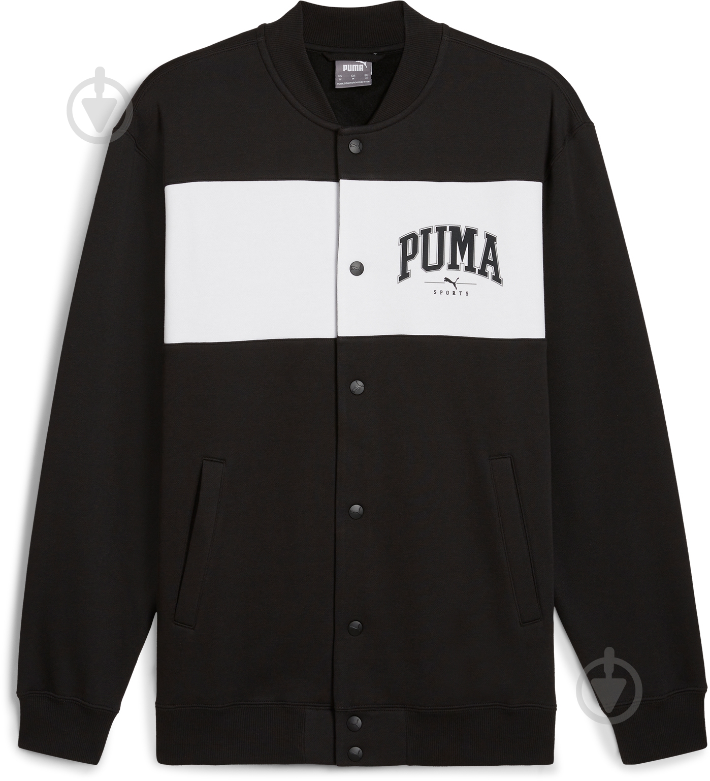 Джемпер Puma PUMA SQUAD BOMBER JACKET FL 68179801 р.M черный - фото 1