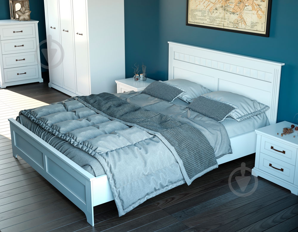 Комод Aqua Rodos Bianca BIACOM-4S белый матовый/белый матовый - фото 2