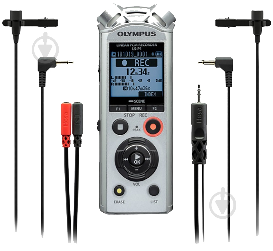 Диктофон OLYMPUS LS-P1 Interviewer Kit - фото 1 Диктофон OLYMPUS LS-P1 Interviewer Kit - фото 1