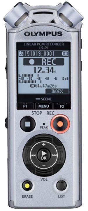 Диктофон OLYMPUS LS-P1 Interviewer Kit - фото 5 Диктофон OLYMPUS LS-P1 Interviewer Kit - фото 5