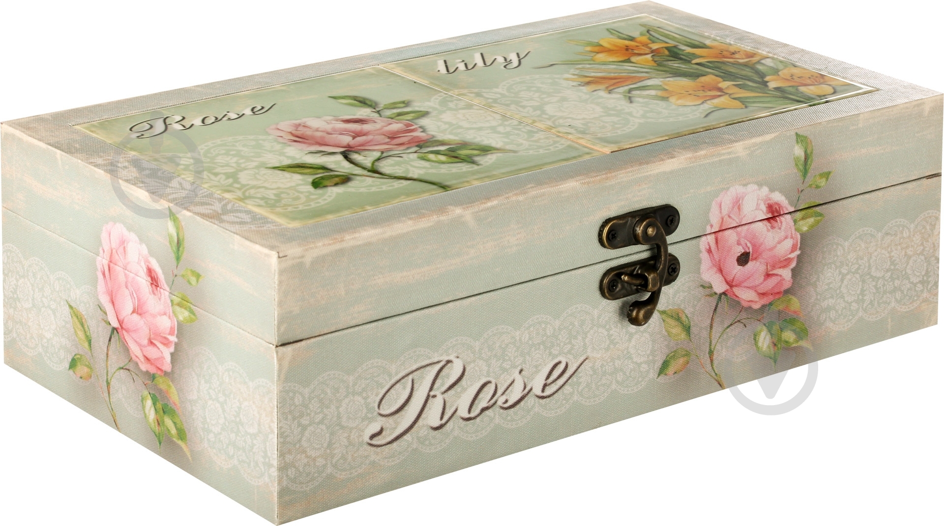 Шкатулка Весенние цветы 740-024 - фото 1