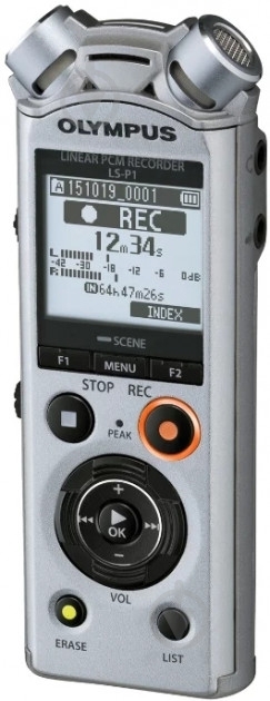 Диктофон OLYMPUS LS-P1 Metallic - фото 2 Диктофон OLYMPUS LS-P1 Metallic - фото 2