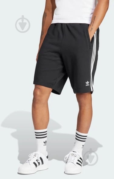 Шорты Adidas 3-STRIPE SHORT IU2337 р. L черный - фото 2